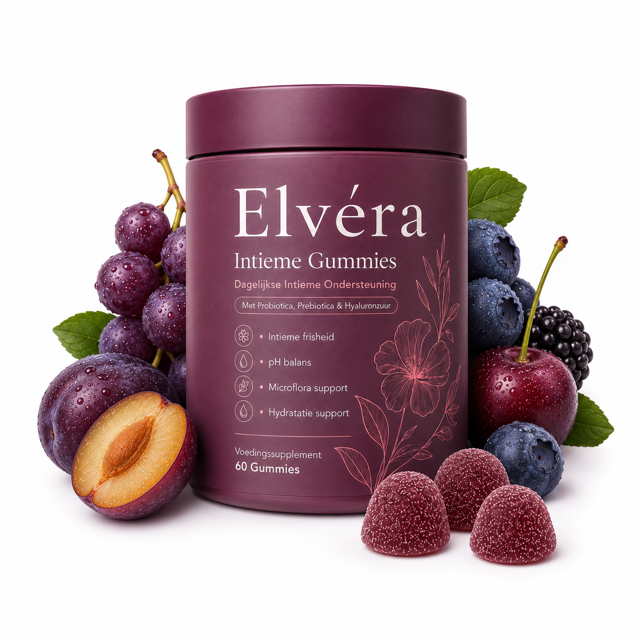 Elvéra Intima Daily Gummies